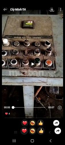 BÁN MÁY CẮT tôn bản quyền Mỹ do Đức sản xuất, zin 100%