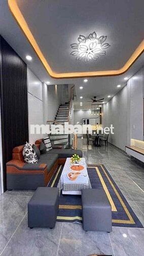 Nhà 1 trệ 2 lầu mái BTCT- Thiết kế đẹp hiện tại . Giá 2 tỷ 790