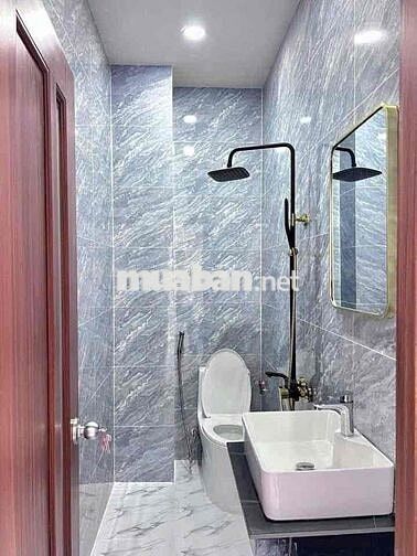 Hẻm 6m 33/14A GÒ DẦU, 3 Tấm, 4 Phòng Ngủ, 3 WC