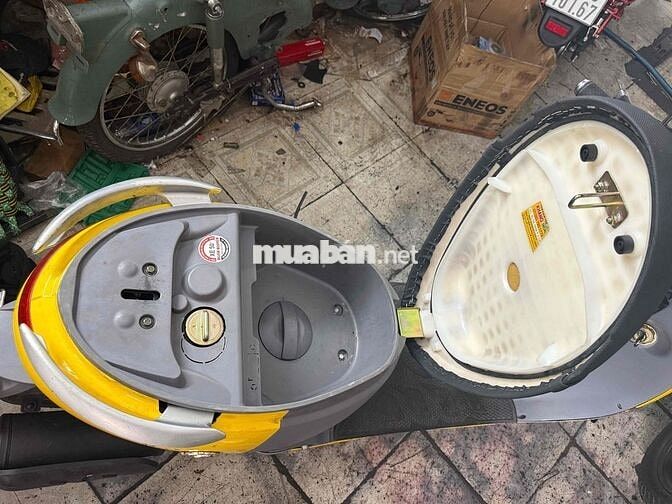 Xe máy Minion 50cc Vàng, xám