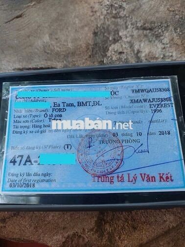 Ford Everest Titanium Trắng