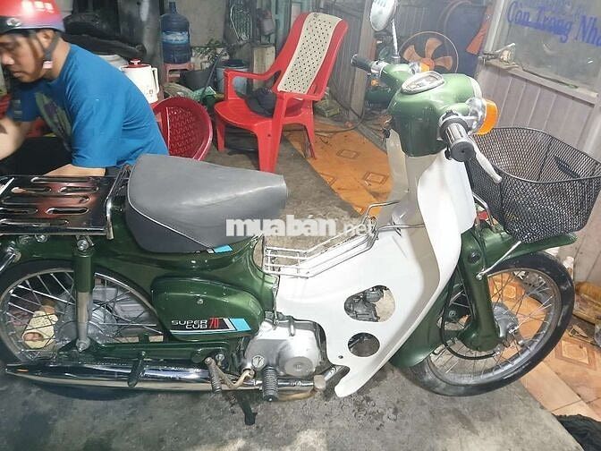 Honda Cub 70cc 2001 Xanh có giấy tờ