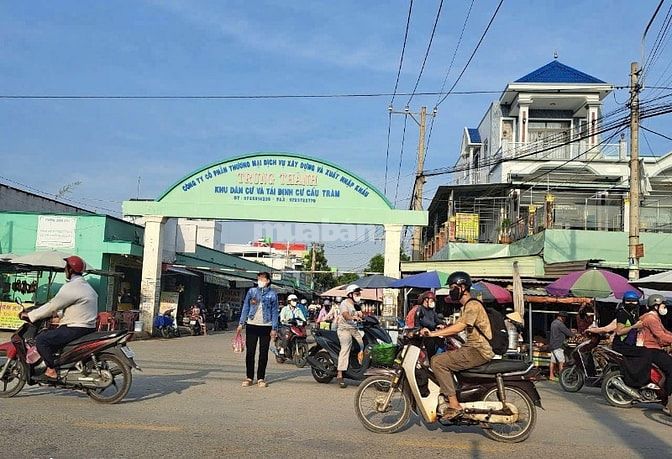 Bán đất nền 100m2 tại KDC Trung Thành,KCN Cầu Tràm, Đinh Đức Thiện