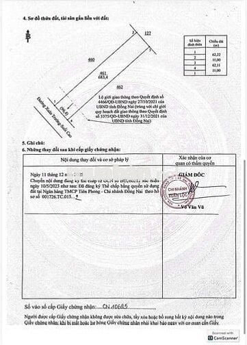 Gia đình cần bán đất tại Xuân Lộc- Đồng Nai .