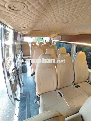 Ford Transit 2014 Bạc 16 chỗ