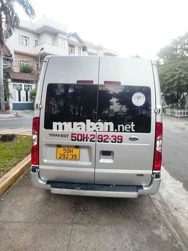 Ford Transit 2014 Bạc 16 chỗ