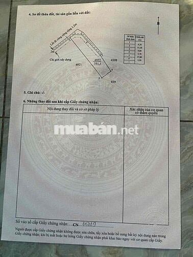 800 triệu có ngay 2lô đất thổ cư liền kề:  Diện tích: Lô 161m + lô 138