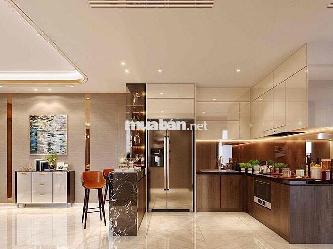 Căn hộ chung cư vị trí góc 2 mặt tiền, view Sông Hậu