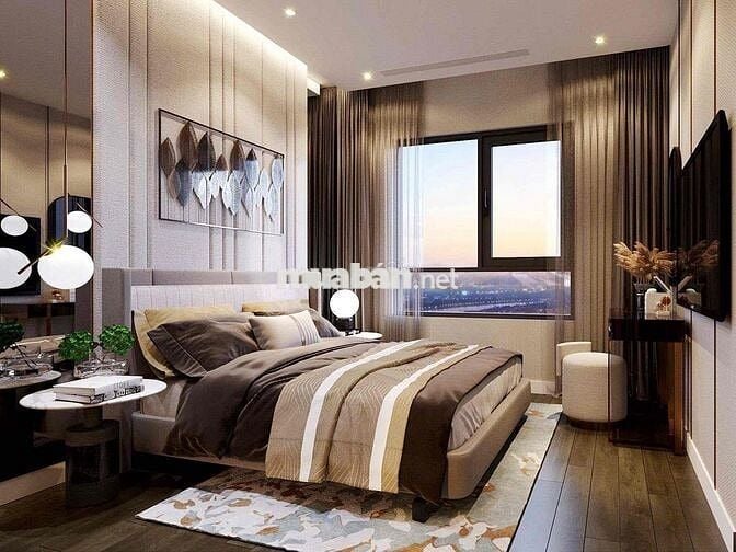 Căn hộ chung cư vị trí góc 2 mặt tiền, view Sông Hậu