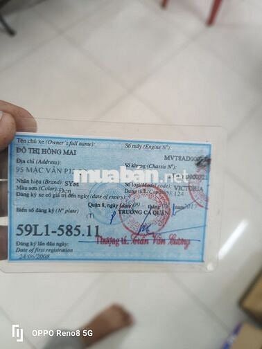 SYM Victoria máy rất êm bstp có cavet đủ