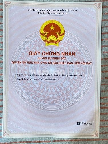 Bán đất thổ 2 mặt tiền đẹp thị trấn Thạnh Hóa - Long An