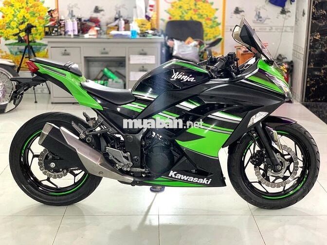 Kawasaki Ninja 300 2017 Đen, Xanh lá