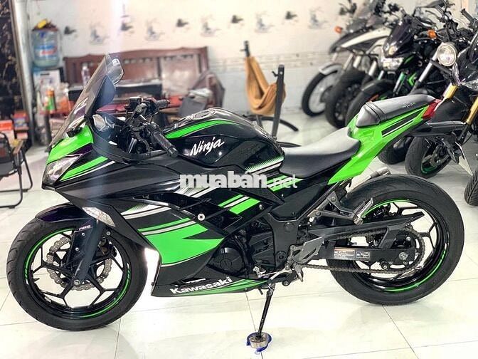 Kawasaki Ninja 300 2017 Đen, Xanh lá