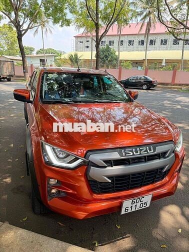 Isuzu Dmax 2021 1 cầu màu Cam
