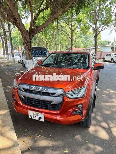 Isuzu Dmax 2021 1 cầu màu Cam