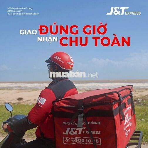 J&T TUYỂN DỤNG NHÂN VIÊN GIAO HÀNG - SHIPPER