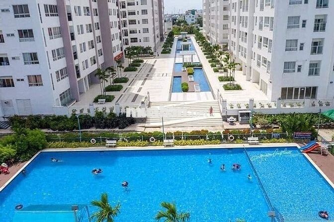 BÁN GẤP BLOC D chung cư 4S Linh Đông 69m2, 2 phòng ngủ,2wc.View hồ bơi