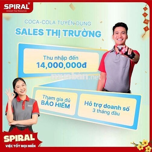 🚨 *** NHÂN VIÊN KINH DOANH COCA-COLA 🚨