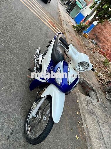 SYM Angela 50cc Trắng Xanh Nguyên zin