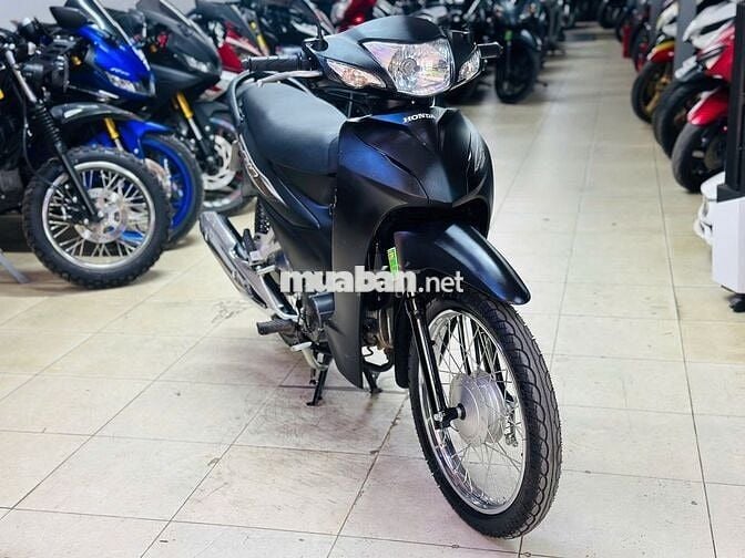 XE MÁY THỊNH PHÁT- WAVE A 110 ĐEN NHÁM LƯỚT 2025