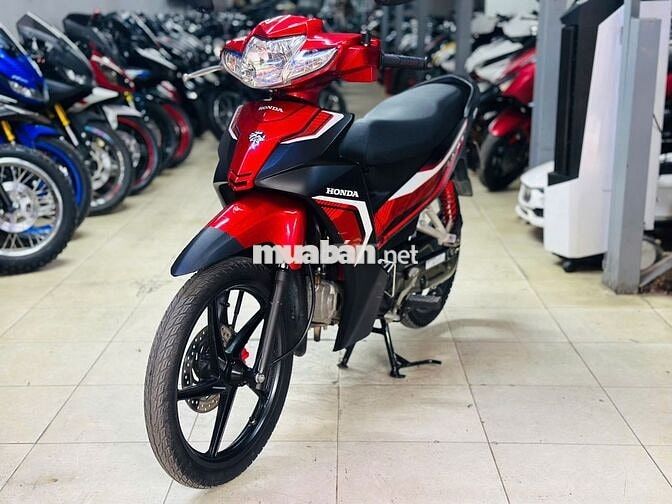 XE MÁY THỊNH PHÁT- WAVE  BLADE 110 ĐỎ ĐEN VÀNH ĐÚC
