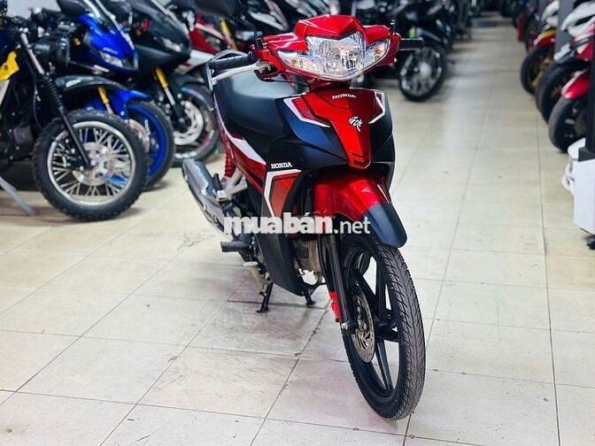 XE MÁY THỊNH PHÁT- WAVE  BLADE 110 ĐỎ ĐEN VÀNH ĐÚC