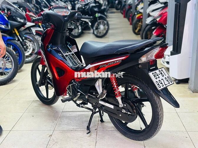 XE MÁY THỊNH PHÁT- WAVE  BLADE 110 ĐỎ ĐEN VÀNH ĐÚC