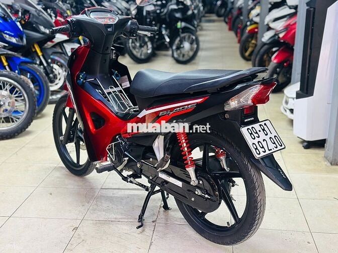 XE MÁY THỊNH PHÁT- WAVE  BLADE 110 ĐỎ ĐEN VÀNH ĐÚC