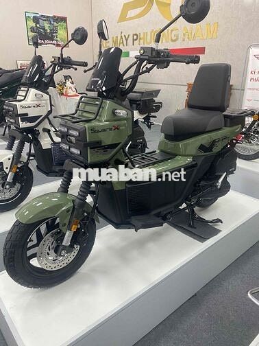 Honda Square X125 Trắng, Xanh rêu