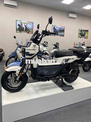 Honda Square X125 Trắng, Xanh rêu