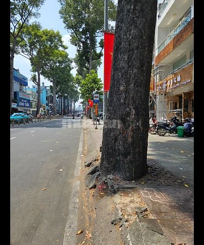 Bán nhà mặt tiền thụt 418/2 Nguyễn Tri Phương P4 Q10 dt 10,5x11m.