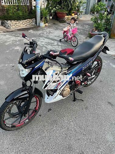 Suzuki Raider 2014 Đen, trắng, xanh