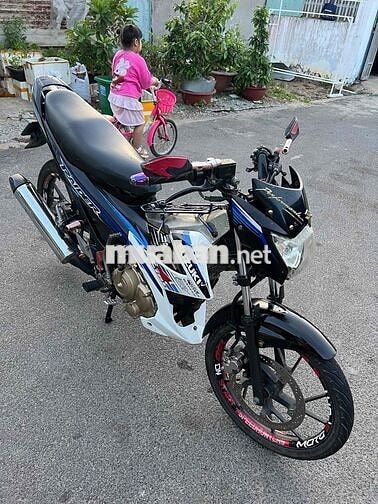 Suzuki Raider 2014 Đen, trắng, xanh