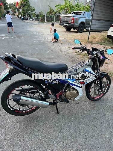 Suzuki Raider 2014 Đen, trắng, xanh