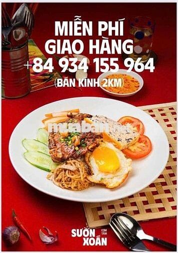 CƠM TẤM SƯỜN XOẮN TUYỂN DỤNG NHÂN SỰ