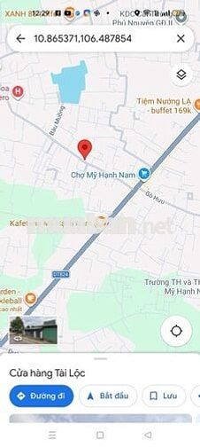 Đất 6 x 47m Mặt tiền Nhựa Giồng Lớn - Cách chợ Mỹ Hạnh Nam 700m