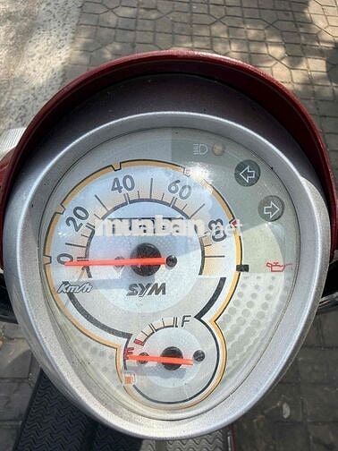 SYM Elite 50cc 2019 Đỏ 9000km