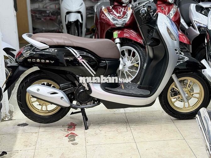 Honda Scoopy 2021 Đen Bạc Bstp 9chủ ký