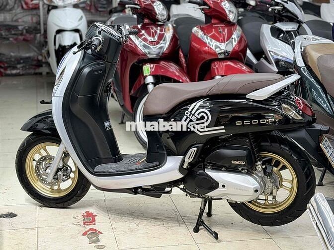 Honda Scoopy 2021 Đen Bạc Bstp 9chủ ký