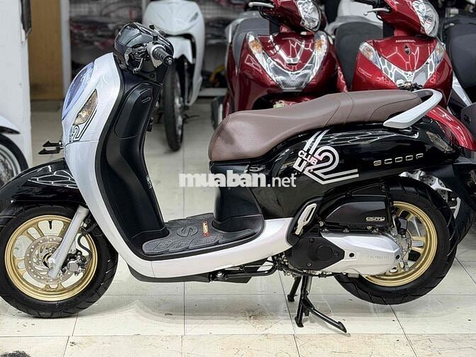 Honda Scoopy 2021 Đen Bạc Bstp 9chủ ký