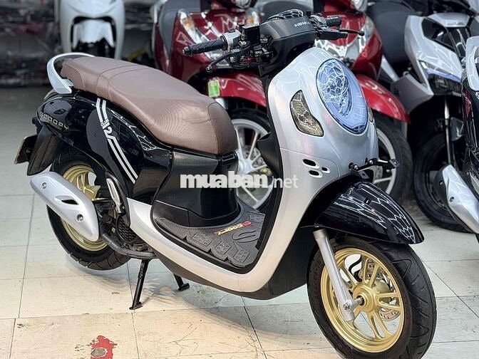 Honda Scoopy 2021 Đen Bạc Bstp 9chủ ký