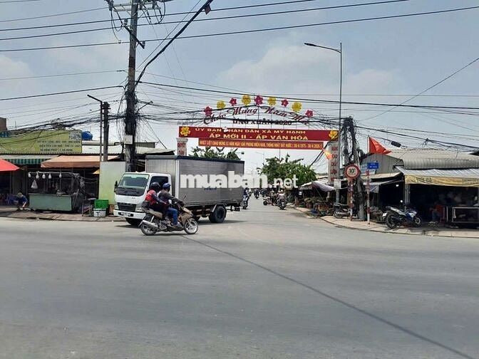 Cặp đất 4 x 39,60m Mặt tiền đường Gò Hưu, gần chợ Mỹ Hạnh Nam