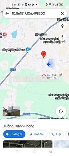 Cặp đất 4 x 39,60m Mặt tiền đường Gò Hưu, gần chợ Mỹ Hạnh Nam