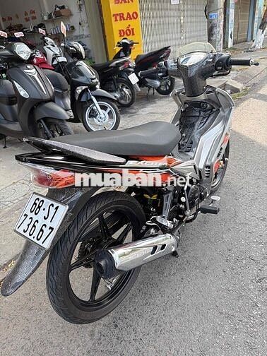 Yamaha Exciter 1S93 2008 Bạc Đen Cam