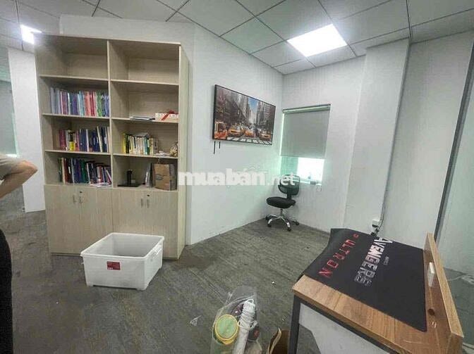Cho thuê VP 60m2 Nguyễn Thị Minh Khai full nội thất vào làm được ngay