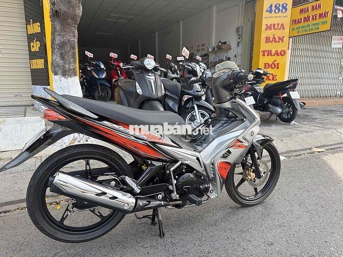 Yamaha Exciter 1S93 2008 Bạc Đen Cam