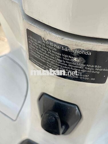 Honda Vision 2021 màu Trắng