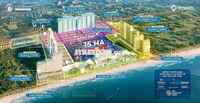 BIỆT THỰ BIỂN SỞ HỮU LÂU DÀI – 26,8 TỶ – CK 18% GIÁ GỐC CĐT