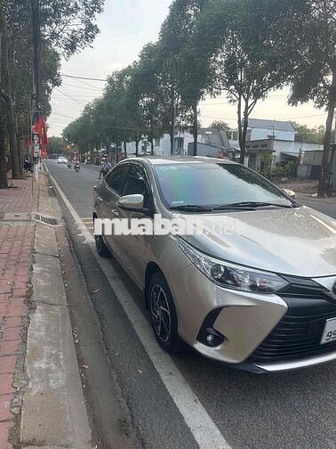 Toyota Vios 2021 Vàng cát một chủ mua mới