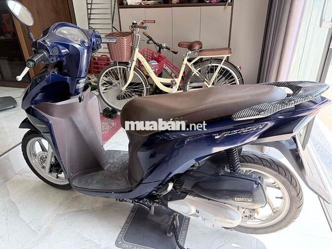 Honda Vision 2017 màu Xanh